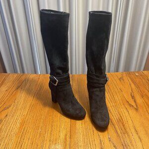 Black "Velvet" Boots